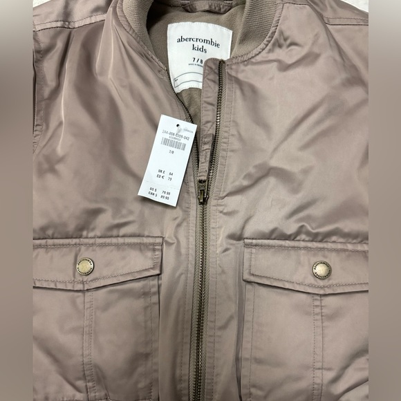 Abercrombie kids girls jacket size 7/8 - Picture 2 of 3